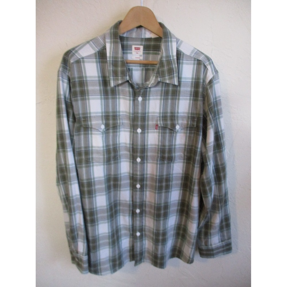 Levis 14249-0005 2 Pocket Flannel Long Sleeve Size XXL Standard Fit